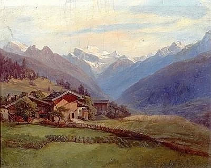 Vista sulla valle dello Stubai
